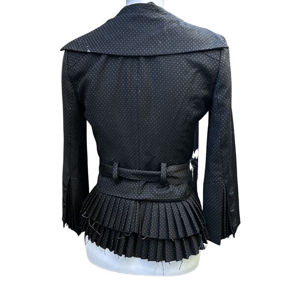 L.A.M.B Womens 2 Piece Blazer Pant Suit, 2005 Dark Navy - Picture 3 of 13